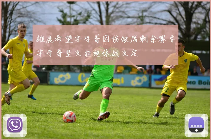 雄鹿希望字母哥因伤缺席剩余赛季字母哥坚决拒绝休战决定
